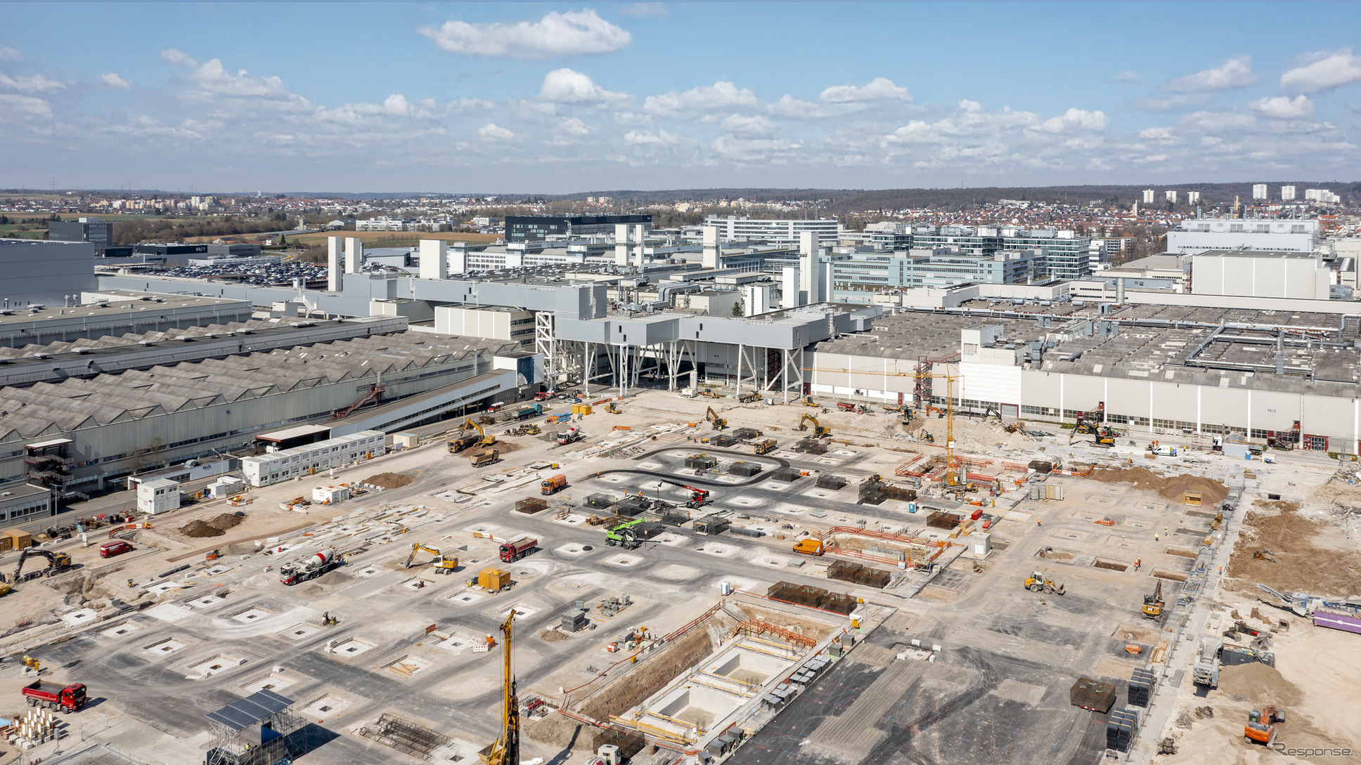 Neubau Lackiererei Daimler Sindelfingen